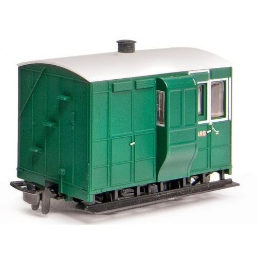 Peco -  OO-9 GVT 4wheel brake coach Green - GR530UG