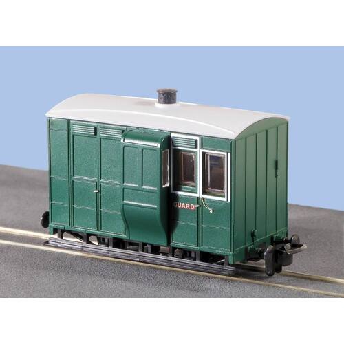 Peco -  OO-9 Freelance 4Wheel Brake Coach/Buff - GR535