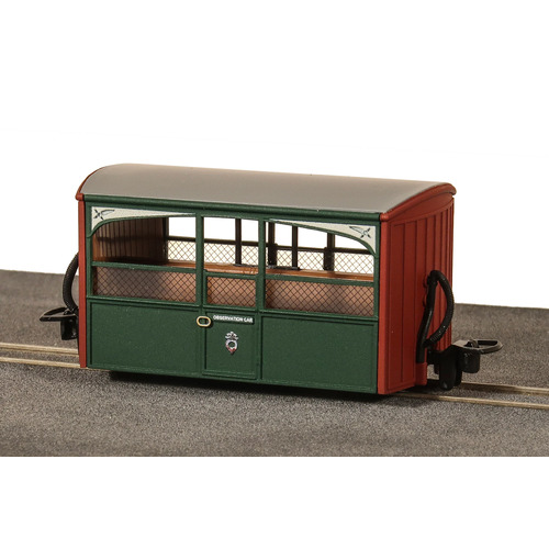 Peco -  OO-9 4Wheel Coach Observ Ffestiniog - GR561