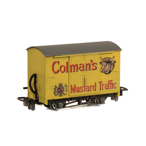 Peco -  OO-9 Box Van Coleman's Mustard - GR900