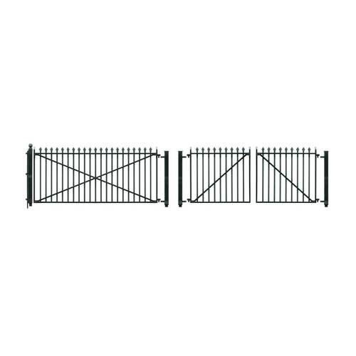 Peco -  O GWR Spear Fence,Panels,Gates,Posts - LK742