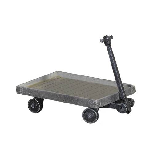 Peco -  O 4-WHL PLATFORM TROLLEYGAGE - LK753