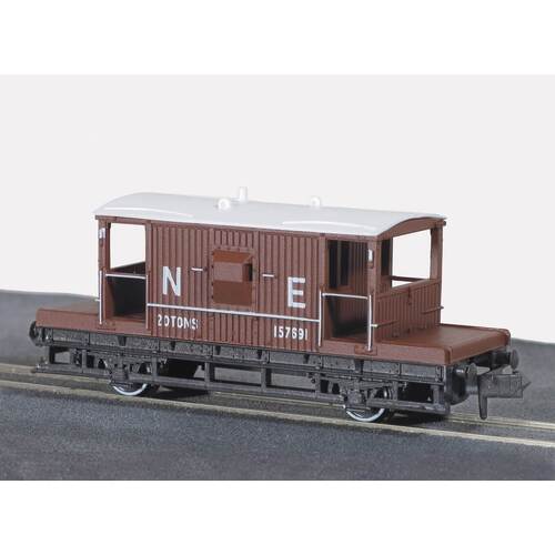 Peco -  N BRAKE VAN NE BAUXITE . - NR28E