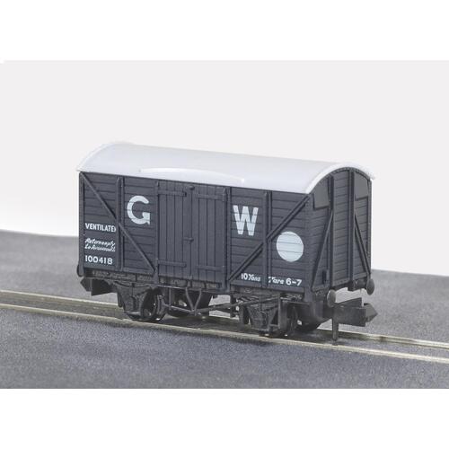 Peco -  N STANDARD BOX GW DK.GREY - NR43W