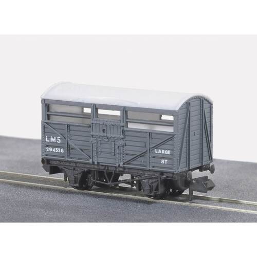 Peco - N Cattle Truck Lms Lt.Grey - NR45M