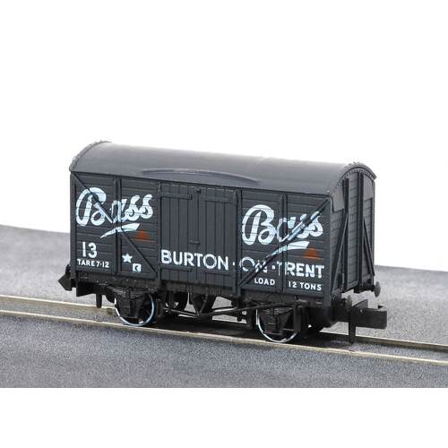 Peco -  N Box Van Bass No.13 Grey - NRP131