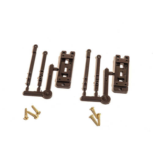 Peco -  2 Adaptor Bases-kit  (No spring-Min 6) - PL12X