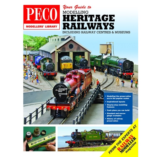 Peco - Peco Publications - Your Guide to Modelling Heritage Railways - PM210