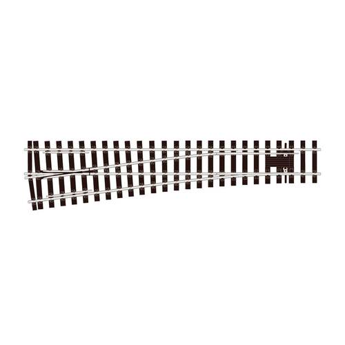 Peco -  O Left Hand Turnout Flat Bottom Rail - SLE792FB