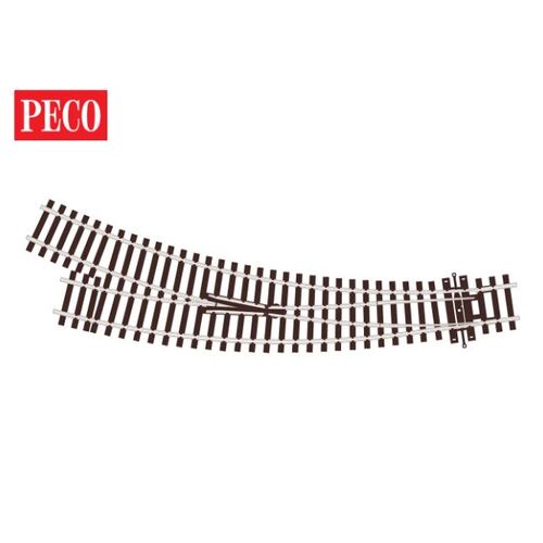 Peco -  Right Hand 100 Small Radius Unifrog - SLU76