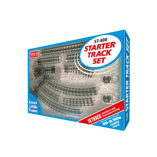 Peco -  OO-9/HOe Starter Track Set 1st Radius - ST400