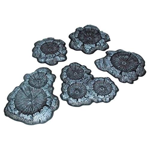 Pegasus 28mm Crater Set (Unpainted)  [5214]