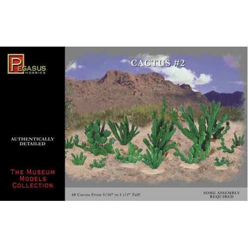 Pegasus 1/72 Cactus set #2 Plastic Model Kit [6508]