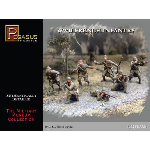 Pegasus - 1/72 WWII French Infantry 