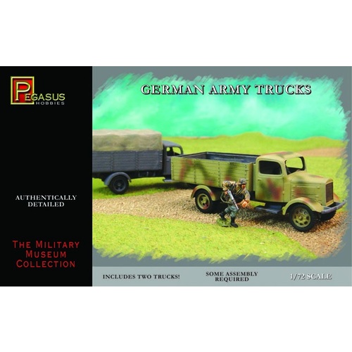 Pegasus - 1/72 German Army Trucks (2Pcs)