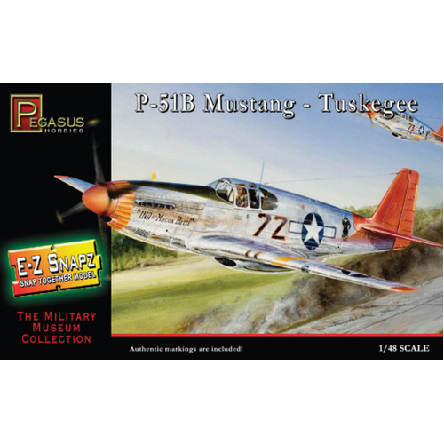 1/48 P-51B Mustang Tuskegee- Snap