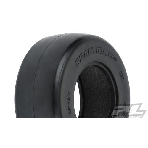 REACTION HP SC 2.2"/3.0" S3 (SOFT) DRAG RACING BELTED TIRES (2) FOR SC TRUCKS REAR - PR10170-203