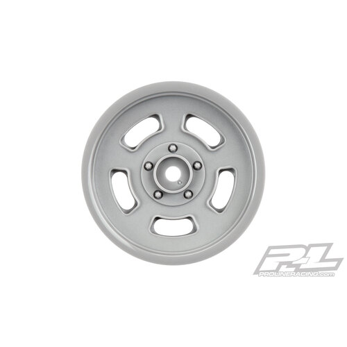 PROLINE SLOT MAG DRAG SPEC 2.2" STONE GREY FRONT WHEELS (2) FOR SLASH & AE DR10- PR2792-05