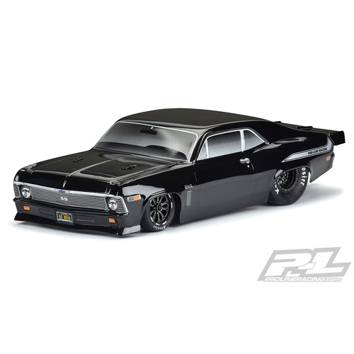 Proline - 1969 Chevrolet Nova Tough-Color (Black) Body (Drag S/C)