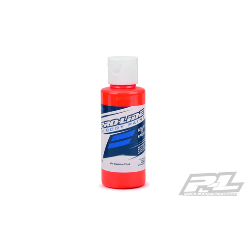 PROLINE POLYCARBONATE RC BODY PAINT - FLUORESCENT RED - 60ml - PR6328-00