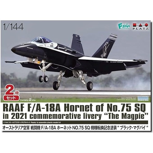 Platz - 1/144 F/A-18A HORNET RAAF 75 SQN "THE MAGPIE"