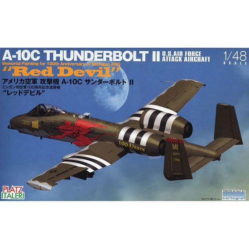 Platz - 1/48 USAF ATTACK AIRCRAFT A-10C THUNDERBOLT II "MICHIGAN AIR NATIONAL GUARD 100TH RED DEVILS"