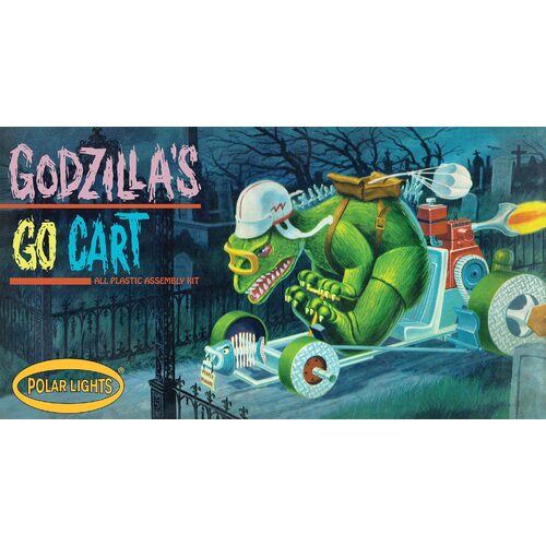 Polar Lights Godzilla's Go Cart Plastic Model Kit