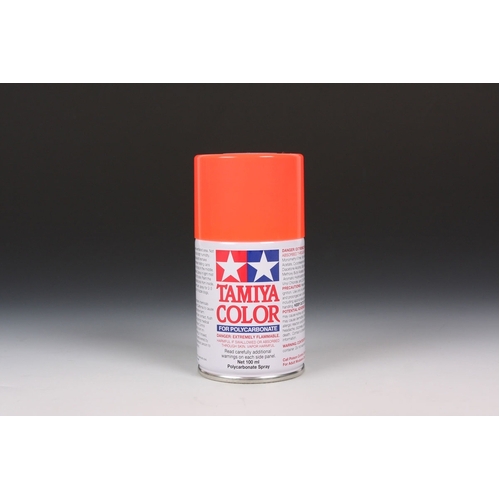 Tamiya - Spray Fluoro Red - For Polycarbonate -100ml - 86020-A00