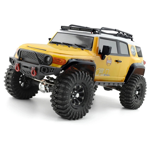 RGT EX86120 FJ Desert FOX 313 Crawler 1/10th RTR Yellow