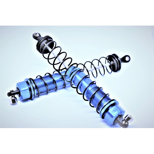 Rear Shock Set Alloy Octane Blue