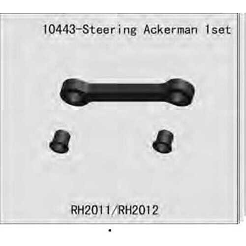 Steering ackerman set to suit 2011/2012