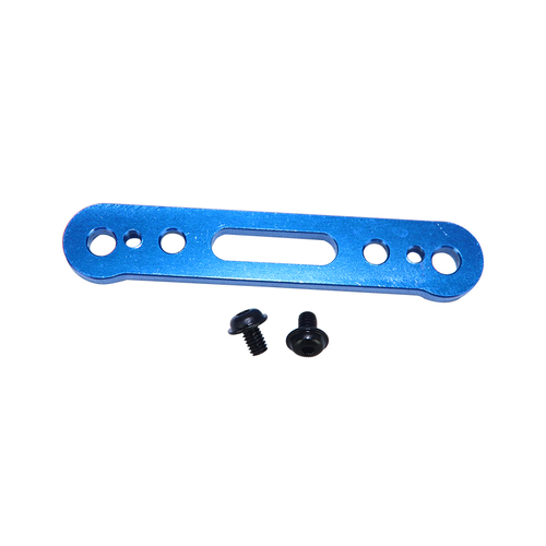 Rear bumper fixing plate w/screws