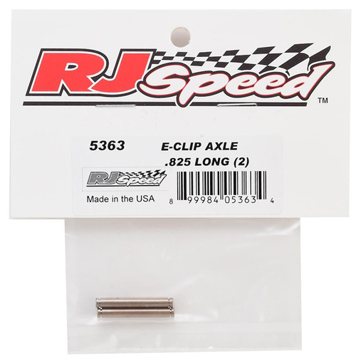 RJ Speed E Clips FR Axle .825 Long 2+C880