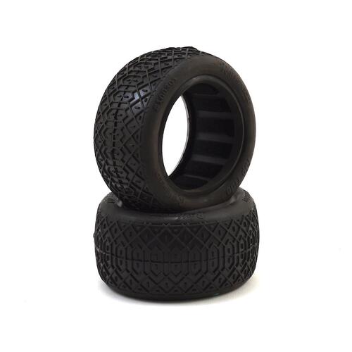 Raw Speed Rip Tide Buggy Rear Tire - Soft with Black Insert - RS100301SB