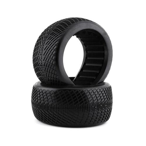 Raw Speed Radar 1/8 Truggy Tire - SuperSoft Long Wear with Black Insert - RS180203SSLB