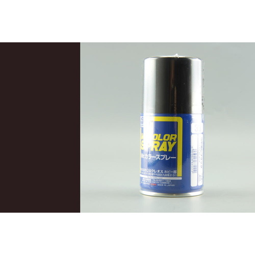 Mr Color Spray Paint - Flat Black - S-033