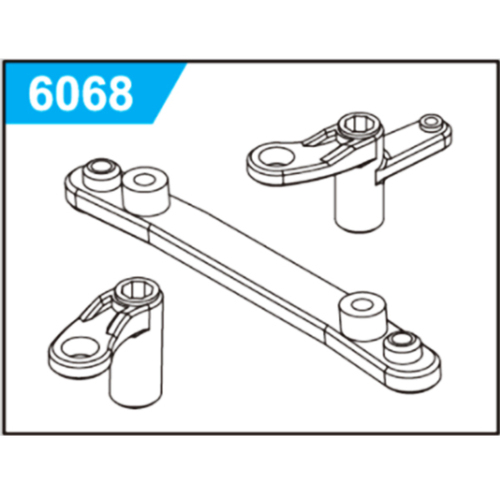 SG Drift Truck SG6068 Steering Crank Arm Assembly