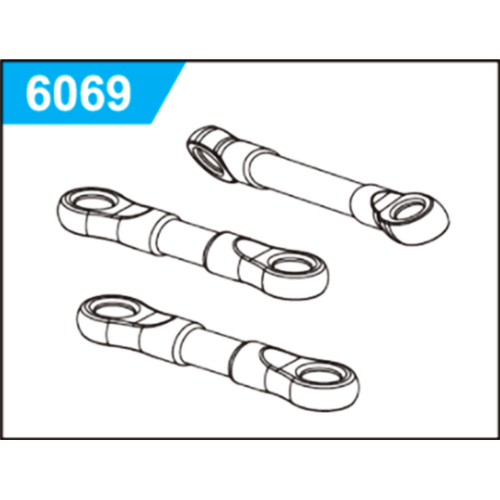 SG Drift Truck SG6069 Steering Arm Set (3pce)