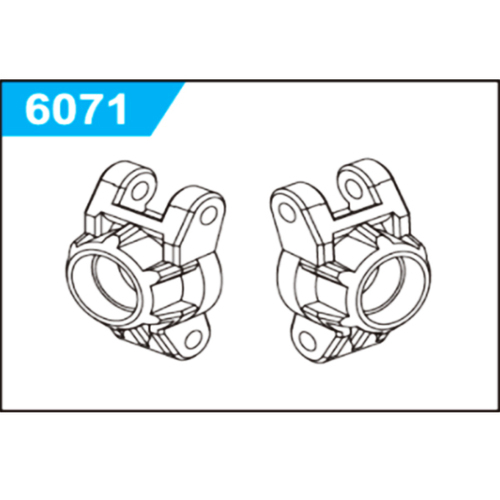 SG Drift Truck SG6071 Uprights RR (PR)