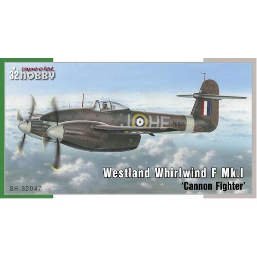 Special Hobby - 1/32 Westland Whirlwind Mk.I 'Cannon Fighter' Plastic Model Kit