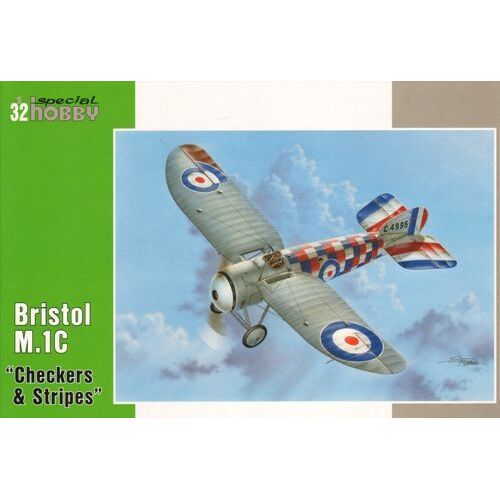 Special Hobby - 1/32 Bristol M.1C “Checkers & Stripes” Plastic Model Kit