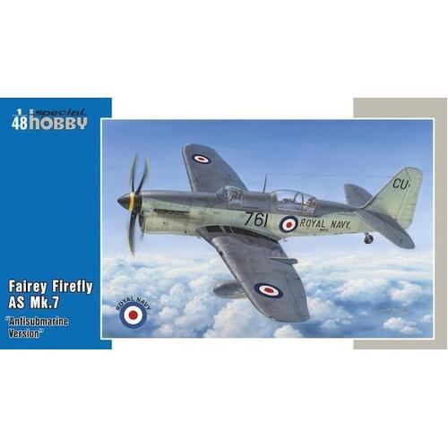 Special Hobby - 1/48 Fairey Firefly AS Mk.7 Antisubmarine version Plastic Model Kit