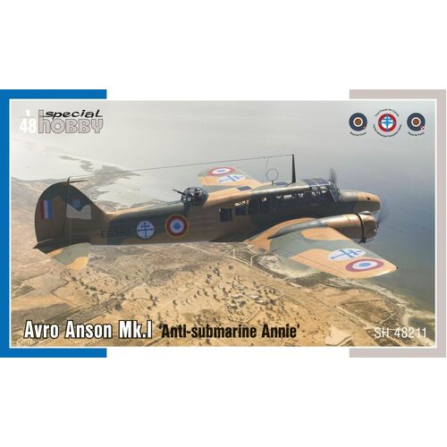 Special Hobby - 1/48 Avro Anson Mk.I ‘Anti-submarine Annie’ Plastic Model Kit