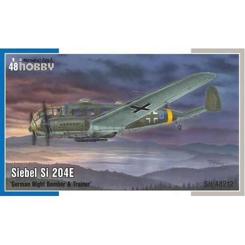 Special Hobby - 1/48 Siebel Si 204E ‘German Night Bomber & Trainer’ Plastic Model Kit