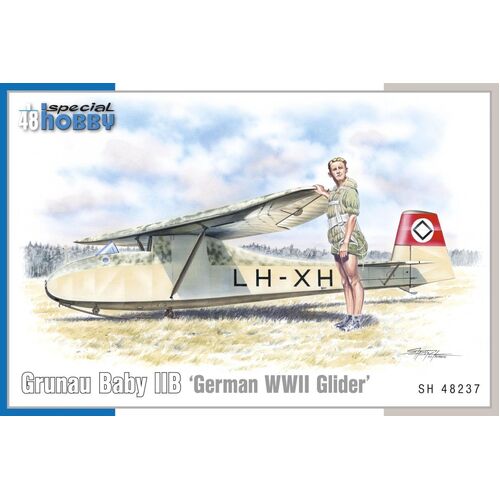 Special Hobby - 1/48 Grunau Baby IIB ‘German WWII Glider’ Plastic Model Kit