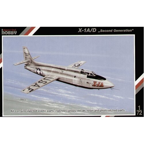 Special Hobby - 1/72 X-1A/D "Second Generation" Plastic Model Kit