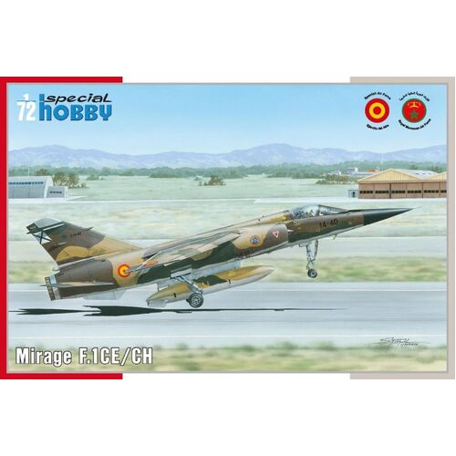 Special Hobby - 1/72 Mirage F.1 CE/CH Plastic Model Kit