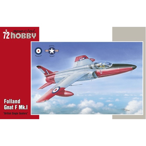 Special Hobby - 1/72 Folland Gnat F Mk.I British Single Seaters Plastic Model Kit