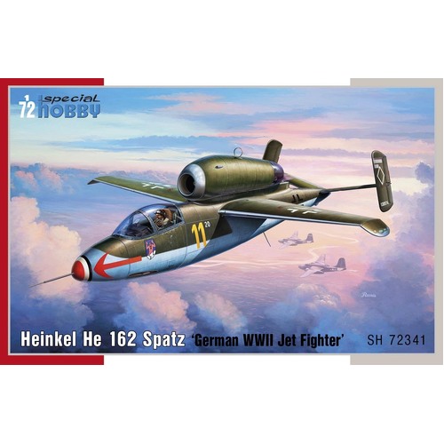 Special Hobby - 1/72 Heinkel He 162 Spatz Plastic Model Kit