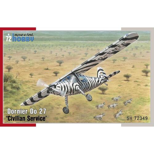 Special Hobby - 1/72 Dornier Do 27 "Civilian Service" Plastic Model Kit